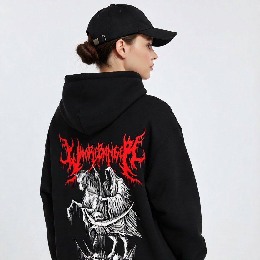 Death Rider Premium Hoodie, Death Rider Streetwear Hoodie