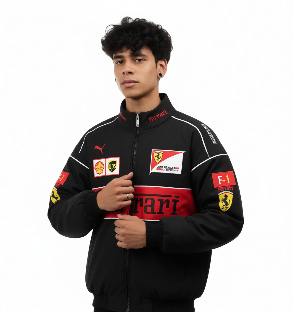 Ferrari Jackets Black