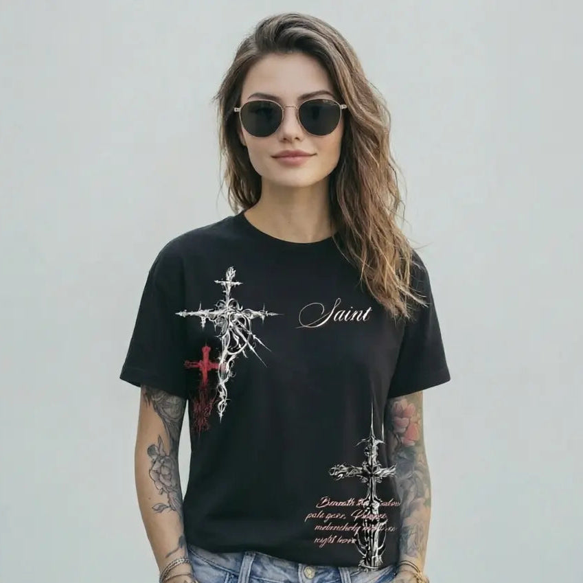 Clandestine Saint Oversized T-shirt
