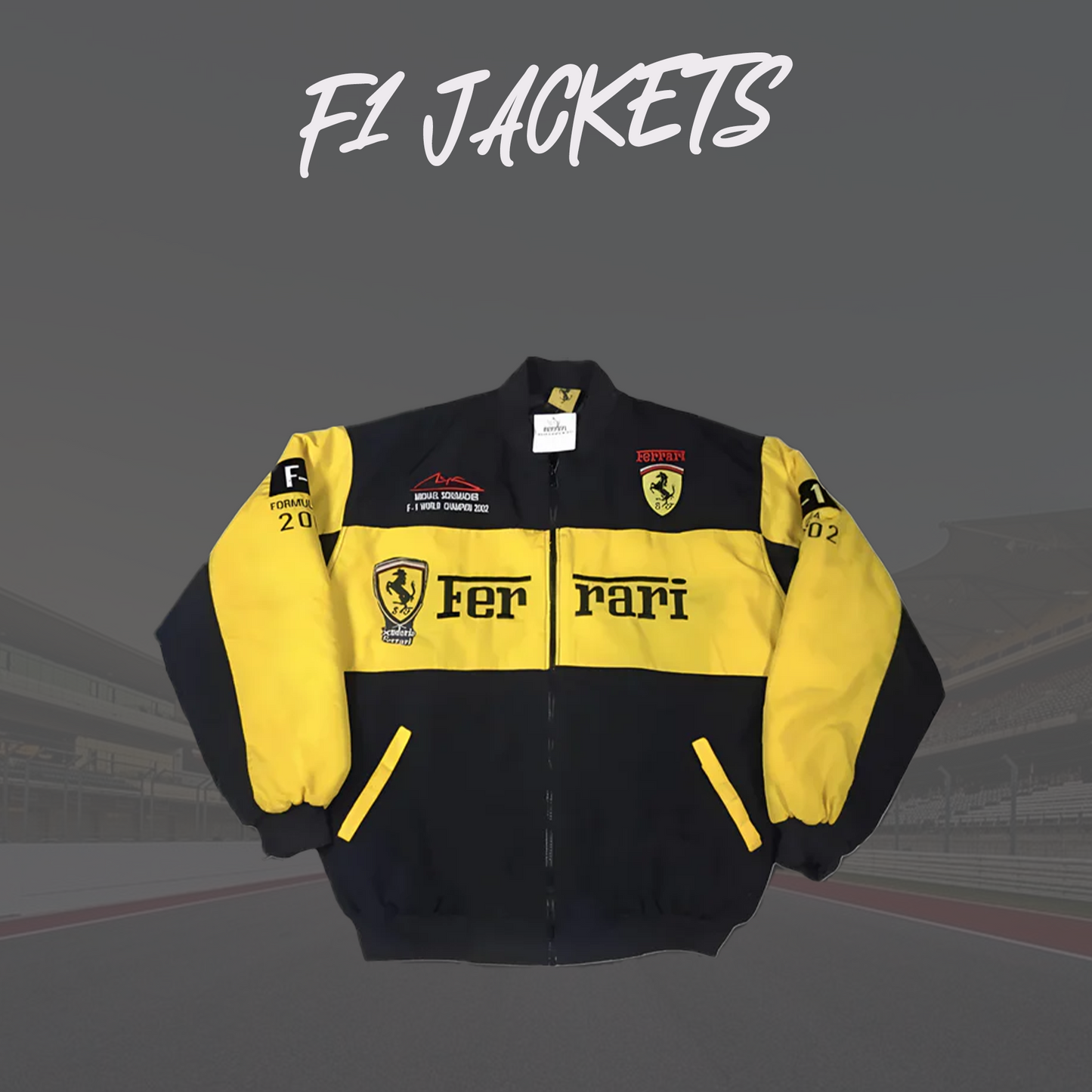 Ferrari Jackets Yallow