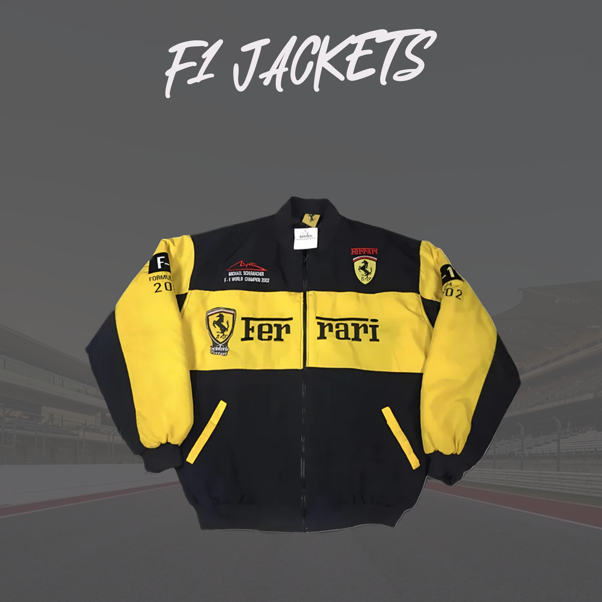 Ferrari Jackets Yallow