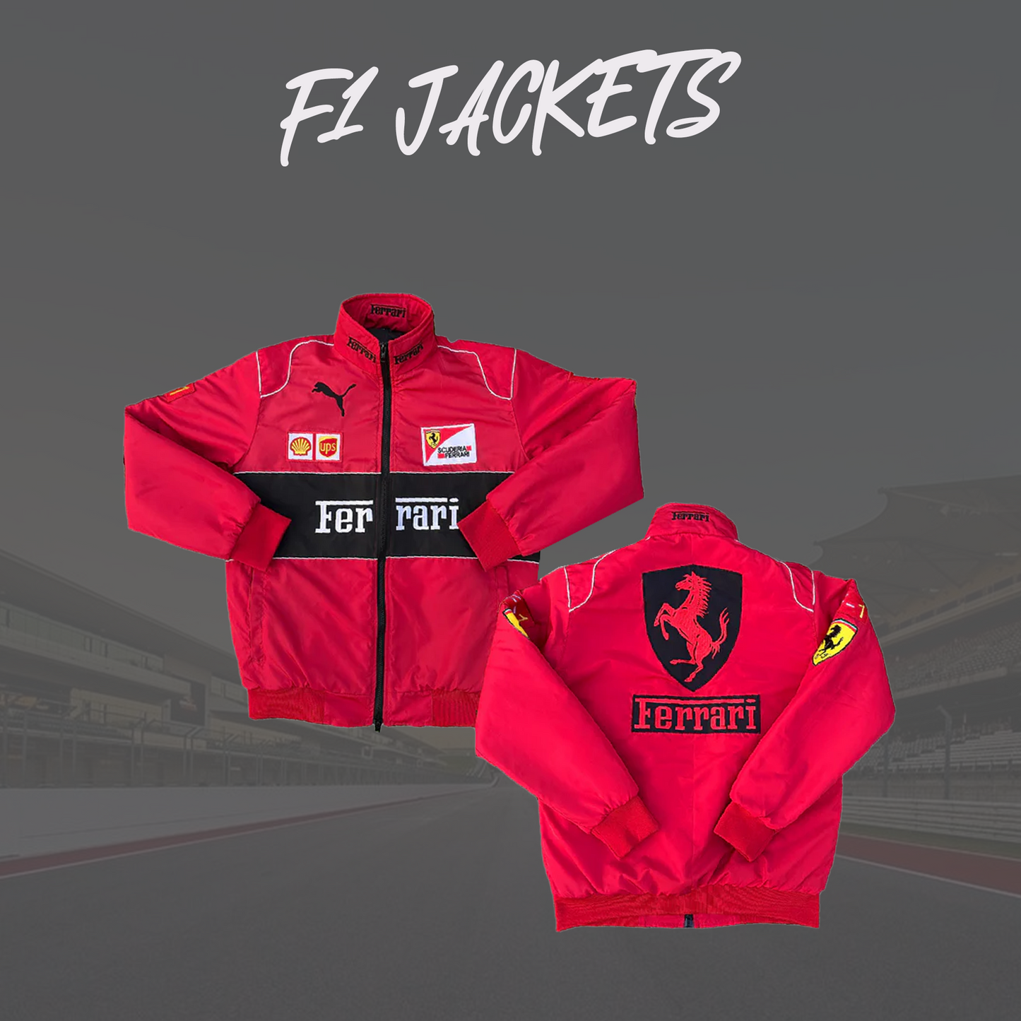 Ferrari Jackets Red