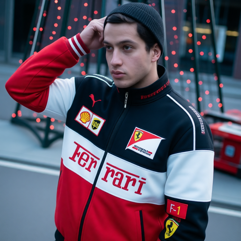 Ferrari Premium Racing Jacket – Men/Women