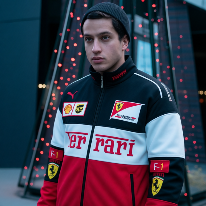 Ferrari Premium Racing Jacket – Men/Women