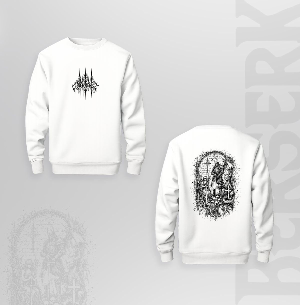 GOTH ANGEL  Premium Graphic Sweatshirt