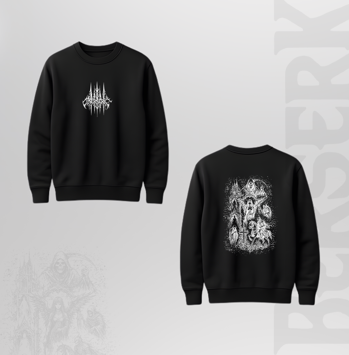 GOTH ANGEL – Premium Graphic Sweatshirt