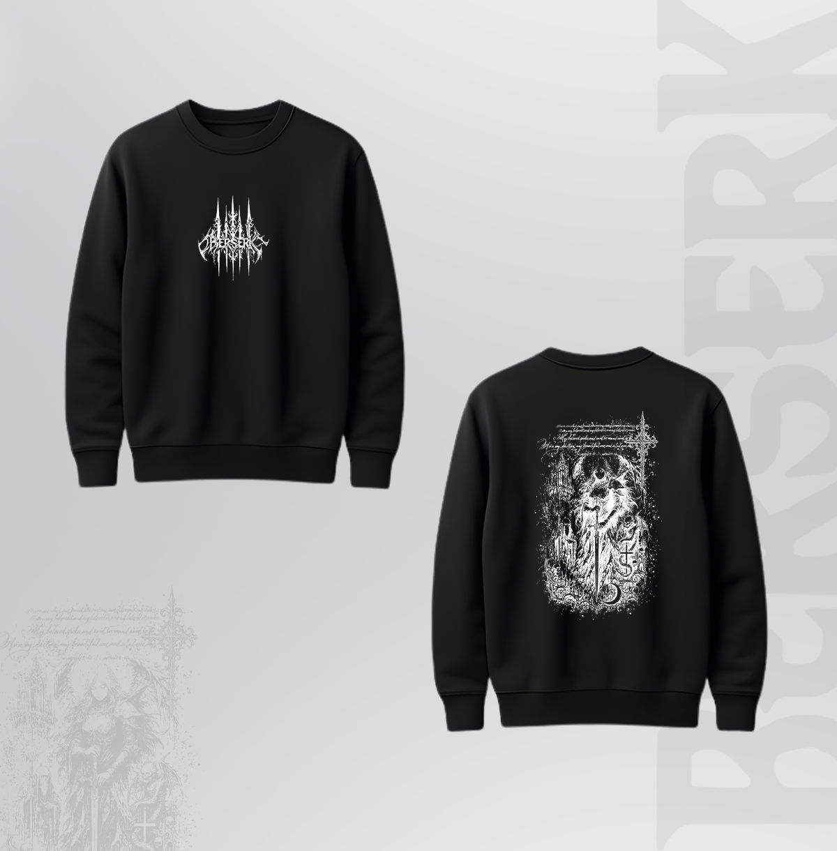 GOTH GUARDIAN Premium Graphic Sweatshirt