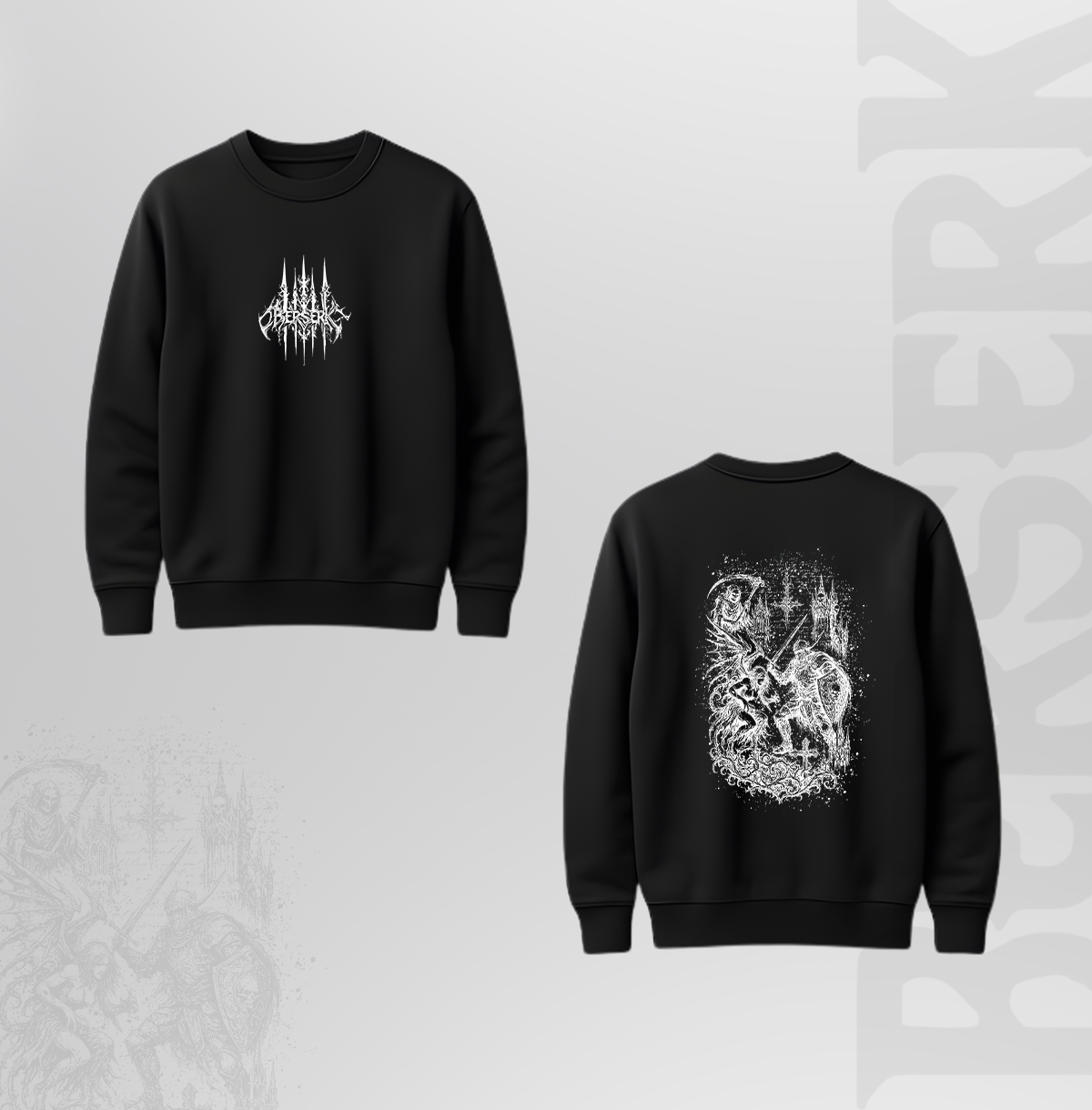 GOTH SAINT  Premium Graphic Sweatshirt