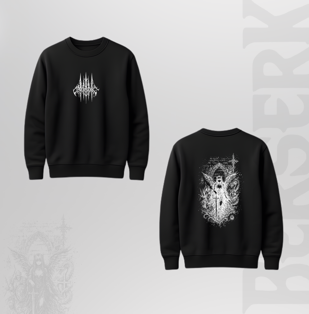 GOTH SLAVE V2  Premium Graphic Sweatshirt