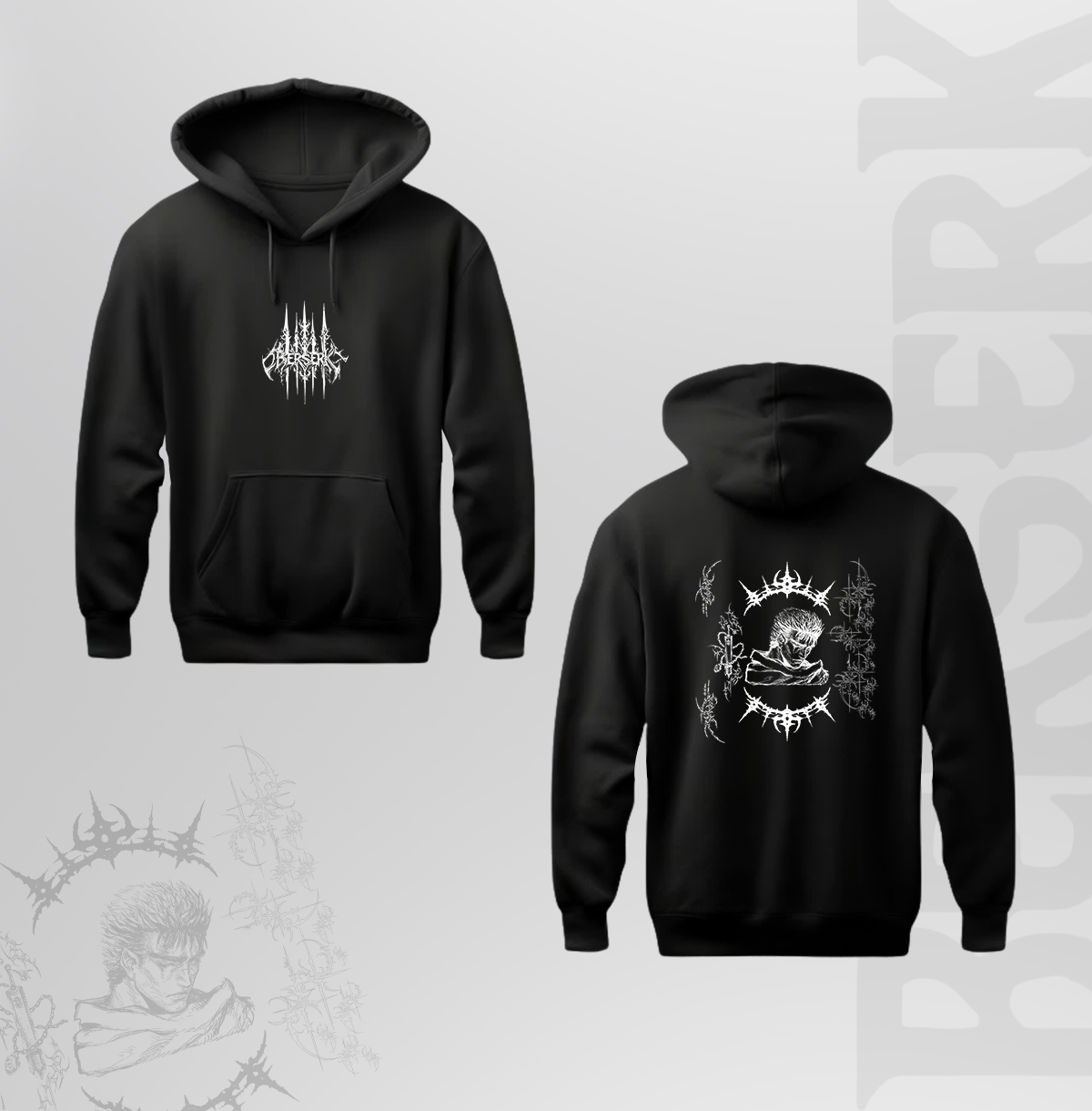 GUTS Premium Printed Hoodie