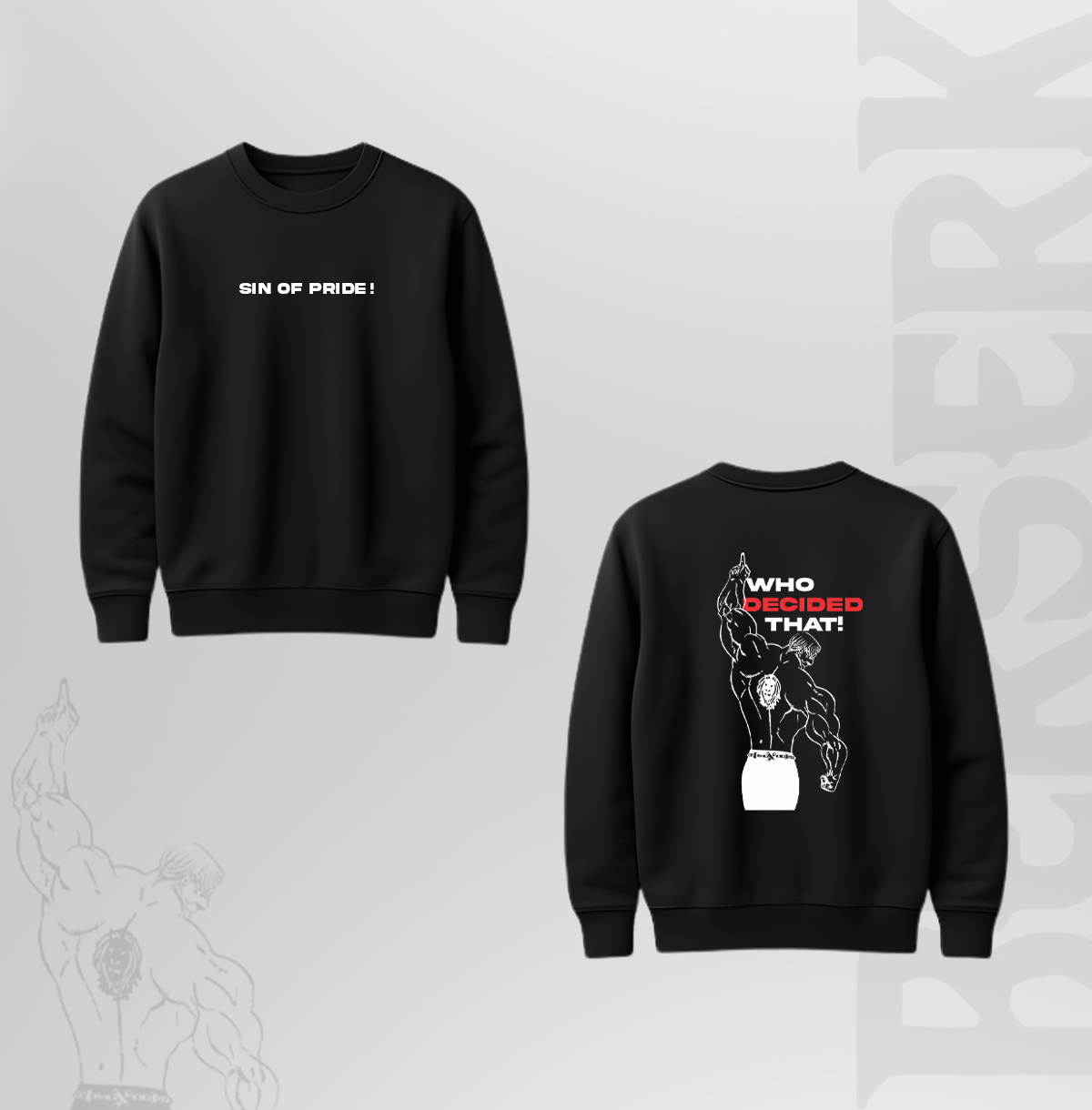 ESCANOR  Premium Graphic Sweatshirt