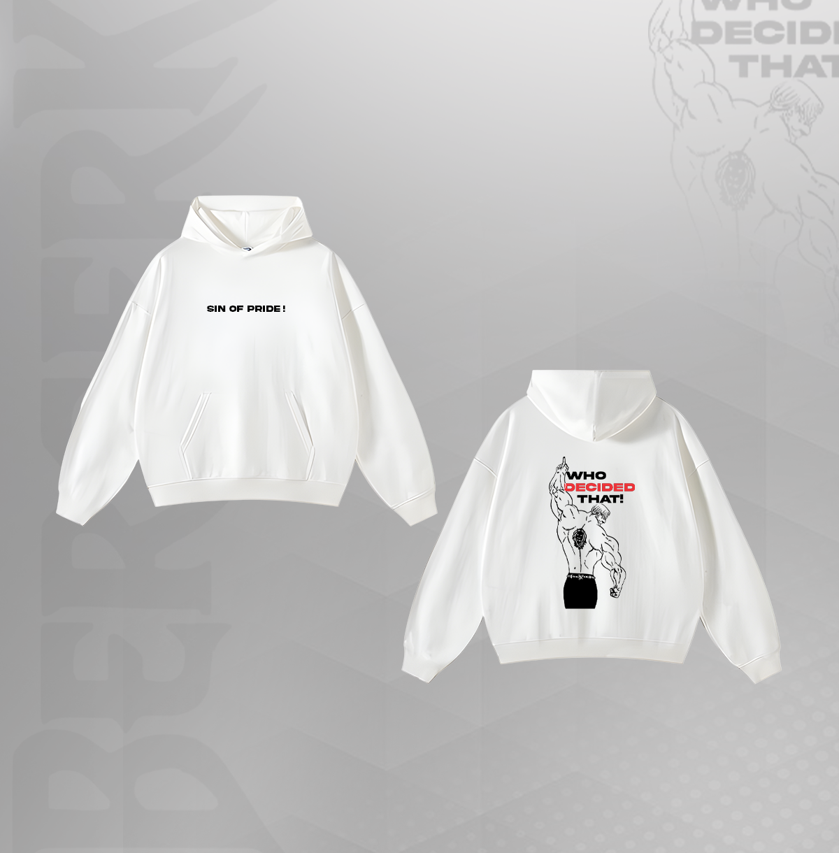 ESCANOR Premium Printed Hoodie